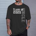 Uncle Senior 2025 Proud Uncle Of A Class Of 2025 Graduation T-Shirt Gifts for Him