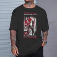 Uomo The Devil Saw Me With My Head Down Thought He'd Won – Amen Maglietta Regalos para él