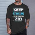 Uomo Keep Calm Sto Per Diventare Zio Nipote Annuncio Nascita Maglietta Regalos para él