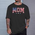Usa Patriotic Mom Mother's Day American Flag 4Th Of July Mom T-Shirt Gifts for Him