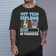 Veterinario Tecnicoeterinario Divertente In Corso Maglietta Regalos para él
