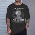 Viking Warrior Saying Zum Plündern Geboren Norseiking T-Shirt Geschenke für Ihn