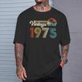 Vintage 1975 49Th Birthday Born In 1975 49 Year Old T-Shirt Gifts for Him