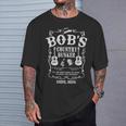 Vintage Bob's Country Bunker Nous Avons Les Deux Types De Musique T-Shirt Cadeaux pour lui