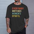 Vintage Retro Sport Lover Todos Relojes Deportes Camiseta unisex Regalos para él