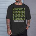 Wenn Du Das Lesen Kannst Freunde Computer Informatik T-Shirt Geschenke für Ihn