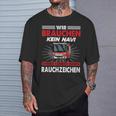 Wir Bauch Wir Bauch Kein Navi T-Shirt Geschenke für Ihn