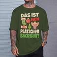 Backen Christmas Das Ist Mein Plätzchen Baking Christmas That T-Shirt Geschenke für Ihn