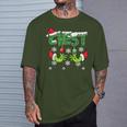 Chest Nuts Matching Chestnuts Christmas Snow Couples Women T-Shirt Gifts for Him