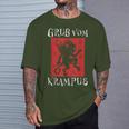 Greetingsom Krampus Santa Claus Kramperl Perchten Krampus S T-Shirt Geschenke für Ihn