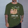 Hamilton Family Name Hamilton Family Christmas T-Shirt Gifts for Him