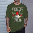 Ho Ho Hol Mir Mal Ein Bier Christmas Children Women T-Shirt Geschenke für Ihn