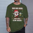 Ho Ho Hol Mir Mal Ein Bier Ugly Christmas S T-Shirt Geschenke für Ihn