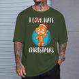 Ich Hasse Christmas Cookie Fun Christmas T-Shirt Geschenke für Ihn