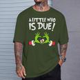 A Little Who Is Baby Due Announcement Christmas Pregnancy T-Shirt Gifts for Him
