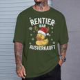 Reindeer Was Ausverkauft Duck Christmas Slogan T-Shirt Geschenke für Ihn