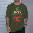 Santa's Favorite Rehab Team Elf Physical Therapy Christmas T-Shirt Gifts for Him
