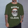 Sigma Claus Santa Christmas Rizz Male The Rizzler Meme T-Shirt Gifts for Him
