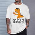 Aperollin' Aperolo Saufus Rex Summer Drinks T-Shirt Geschenke für Ihn