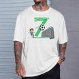 Bambino 7° Compleanno Calcio Regalo 7 Anni Giocatori Di Calcio Maglietta Regalos para él