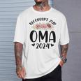 Befördert Zur Oma 2024 Oma 2024 T-Shirt Geschenke für Ihn