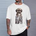 Bolonka Zwetna Dog Keine Zeit Meine Bolonka Ruft Gray T-Shirt Geschenke für Ihn