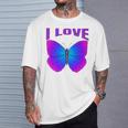 Butterfly Lovers Gifts Girl Butterfly T-Shirt Gifts for Him