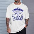 Chicago Deep Dish Dingers Minor League Retro Baseball Team T-Shirt Gifts for Him