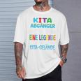 Children's Kita Abgänger 2024 Eine Legendeerlässt Das Kita Gelände T-Shirt Geschenke für Ihn