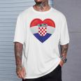 Croatia Flag Croatia Children's Croatia Hrvatska T-Shirt Geschenke für Ihn