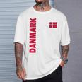 Denmark Fan T-Shirt Geschenke für Ihn