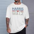 Donna Kamala Harris Tim Walz Waltz Maglia Harris Walz Waltz 2024 Con Collo A Maglietta Regalos para él