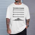 El Sonido Del Silencio Divertido Regalo Musical Camiseta unisex Regalos para él