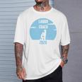 First Time Dad Bump Expecting Baby Boy Labor Coach 2020 T-Shirt Gifts for Him