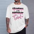 Grandma Of The Birthday Girl Family Matching Party T-Shirt Gifts for Him