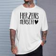 Herzensmensch Freundinnen Beste Freundinnen Beste Freundinnen T-Shirt Geschenke für Ihn