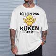 Ich Bin Das Küken Hier Kücken T-Shirt Geschenke für Ihn