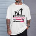 Ich Bin Der Depp Jga Poltern Team Groom Pink T-Shirt Geschenke für Ihn