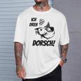 Ich Dreh Dorsch Angler T-Shirt Geschenke für Ihn