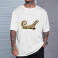 I'm Not Single I Have A Lizard Reptile Maglia A Manica Maglietta Regalos para él