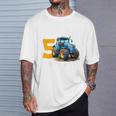 Kinder Endlich 5 Jetzt Fahre Ich Trekker Boys' Birthday Tractor T-Shirt Geschenke für Ihn