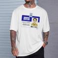 La Etiqueta De Nombre De Office Dwight Camiseta unisex Regalos para él