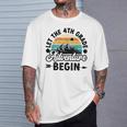 Let The 4Th Grade Adventure Begin Fourth Grade Teacher T-Shirt Gifts for Him