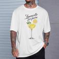 Limoncello Per Favore Italy Italian Lemon Gray T-Shirt Geschenke für Ihn