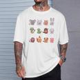 Lindos Signos Del Zodiaco Chino Manga Larga Camiseta unisex Regalos para él