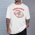 Maglia Rugby Inghilterra Inghilterra Flag Rugby Lover Maglietta Regalos para él