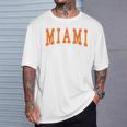 Miami Throwback Classic T-Shirt Gifts for Him
