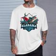 Pesca En Alabama Pesca Alabama Camiseta unisex Regalos para él