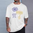 Pi Day Lustige Humorvolle Echte Mathematikzahlen Nerds Zauberer Herren T-Shirt Geschenke für Ihn