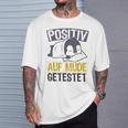 Positiv Auf Müde Getestet Cute Penguin Sleep S T-Shirt Geschenke für Ihn